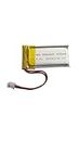 KP-802040P 3.7v 600mAh Rechargeable Battery 2pin Wire with Connector for Drone, DIY, Bluetooth Speaker, Robotics 600 mAh (DB-1)