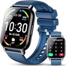 Smartwatch Herren Damen, Fitness Tracker, IP68 Wasserdicht Fitnessuhr, 1,85"  HD