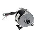 AlveyTech Heavy Duty 36 Volt 500 Watt Electric Motor - Durable MY1018E-D Watt Motor with 9-Tooth Sprocket with Mounting Bracket & Hardware, Replacement Parts for The Razor Crazy Cart XL (Versions 1+)