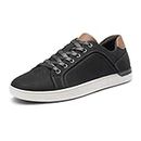 Bruno Marc Men's Casual Sneakers Comfort Canvas Skate Shoes,SBFS211M-1,Black,Size 10 M US