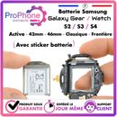 BATTERIE Samsung Galaxy Watch Gear S2/S3/S4 -Active-Frontière- Classique - 1/2⭐✅