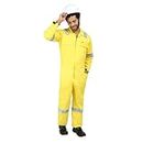 Associated Uniforms Cotton Safety Boiler Suit & Coverall (X-Large, Yellow)