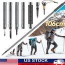 Trekking Poles Lightweight Collapsible Hiking Poles For Backpacking Gear 42 inch