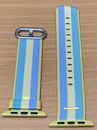 Cinturino Orologio Originale Apple Cinturino Tessuto Nylon Righe POLLINE 38 mm/40 mm