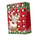 UJEAVETTE® Christmas Box Countdown Advent Calendar Christmas Blind Box Toy