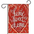 Garden Flag 28x40,home sweet home decoration,Double Sided Vertical Banner,Farmhouse Yard Decor Outdoor Flags