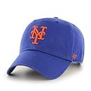 MLB New York Mets '47 Clean Up Adjustable Hat, Royal, One Size