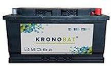 KRONOBAT - Batterie de Voiture | Batterie Standard pour Automobile - 12 Volts - 90Ah720A | Mesures 35,3 x 17,5 x 19 cm