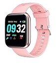TechKing (10 Years Limited Warranty WS-16 Smart Band Fitness Watch 1.3'' Full Touch Men Women Fitness Tracker Blood Pressure Heart Rate Monitor Waterproof Exercise Smartwatch for Women, Girls