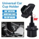 Universal Car Cup Holder Stand Cradle Adjustable 360 Degree Cell Phone Mount AU