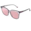 Victoria secret Solid Square Women Sunglasses PK0018/S 20Y 55 |55| Pink Color Lens
