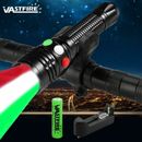 Hunting Signal Torch Q5 Strobe LED Tactical Flashlight White/Red/Green Military