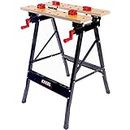 Excel Flip Top Workbench & Foldable Vise with Stand - Portable workbench, Foldable workbench, Versatile, and Durable Work Surface Ideal for Any Project