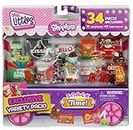 Shopkins Collector's Pack | 17 Real Littles Mini Plus 17 Real Branded Mini Packs (34 Total Pieces). Style May Vary
