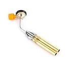 DN14 Gas Torch Double Nozzle Copper Pipe Soldering Brazing Tool Pencil Flame Propane Torch Head Gas Burner Tool Parts (Steel, Color-Multi) Pack -1