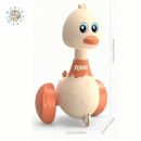 baby toys 6-12 months new, Children's Press Toy , Cute Swing Duck, No Battery