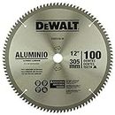 DEWALT DW03240 12" 305mm 100T Circular Saw Blade for Cutting Aluminium