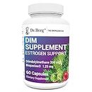 Dr. Berg’s DIM Supplement Estrogen Support for Women - Mood, Skin & Energy Support Capsules 60 Count