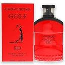 New Brand Golf Red For Men 3.3 oz EDT Spray