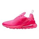 Nike Womens Air max 270 Casual Running Shoes Hyper Pink/Hyper Pink-White FD0293-600 9