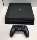 Sony PlayStation 4 PS4 Pro CUH 7215B 1TB 4K Black Console & Controller Tested