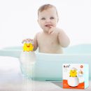 Juego de juguetes para la hora del baño juguete de pollo atractivo juguete educativo flotante para bebés niños