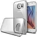Vultic Clear Case for Samsung Galaxy S6, Soft Slim Fit Shockproof TPU Lightweight Thin Transparent Cover