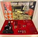 Vintage Empire 1965 ☆ Microscope Set ☆ Science /Model 642 / 750 Power - Untested
