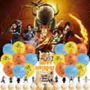 Avatar the last Airbender Party Supplies Birthday Set Balloon Cake Topper Banner