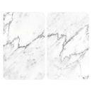 Wenko Marble Kitchen Cooker Hob Cover Plates All Types, Tempered Glass, Set of 2