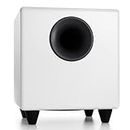Audioengine S8 250W Powered Subwoofer, Smooth hi-fi Subwoofer, Built-in Amplifier, Designed for Audio and Home Theater Performance (White)