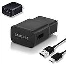 Fast Adaptive Wall Adapter Charger for Samsung Galaxy S10 S9 Plus Note 9 S8 Note 8 + EP-TA20JBE - Bundled with UrbanX Type C/USB-C Cable 6ft (2m) and OTG Adapter - 3 Items - Rapid Charging - Black