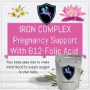 IRON 14mg,Complex 365 Tablets High Strength,Folic Acid, Pregnancy Supplement