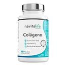 Colágeno con Acido Hialuronico + Coenzima Q10 + Vitamina C + Zinc | Articulaciones sanas, huesos fuertes, piel joven | Cápsulas de alta biodisponibilidad y f�ácil ingesta.