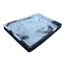 Faux Luxurious Marble Vanity Tray Storage Tray for Home Decor Tray for Bathroom/Kitchen/Vanity/Dresser/Resin Art (Pink)