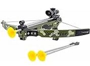 MD Traders Crossbow Toy Sniper and Soft Foam Bullet with Manual Launch for Children's Safety Bows & Arrows ( Multicolor )