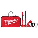 Kit automotriz Milwaukee con herramientas de grietas, bolsa de vacío, boquilla utilitaria (4 piezas)