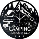 Camping ➤ Orologio da Parete - Campeggio Camper Viaggio Avventura