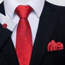 Men Clothing Accessories Set Bright Colored Tie Pocket Square Men's 3-piece
