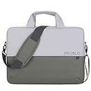 Probus Dual Tone Laptop Slim Sleeve Bag for 13.3 Inch Laptop/MacBook/Chromebook - Olive Green