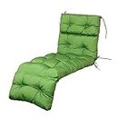 ARTPLAN Bench Lounger Outdoor Cushions OutdoorChair Cushions with Seat and Back Wicker Tufted Patio Pillow for Outdoor Furniture