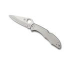 Spyderco Delica 4 Pocket Folding Knife 2.88 in VG-10 Plain Blade Steel Handle C11P
