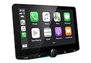 Kenwood DMX9720XDS - 10.1-inch HD Digital Media Moniceiver with DAB+, Wireless CarPlay, Android Car, Wireless Android Mirroring, WiFi, USB, HI-Res Audio, Capacitive Touchscreen