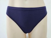 Body By Victoria's Secret Ladies Low Rise Thong Underwear size Medium Navy