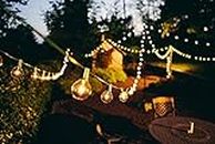 The Bright Storey ® 25 ft G40 Globe Hanging Indoor/Outdoor String Light