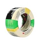 3M 301+ High Performance Masking Tape, Yellow, 48 mm x 55 m – High Performance Holding and Masking Tape for Automotive, Specialty Vehicle and Industrial Markets, 1 Pack