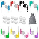 Headphones for Kids for School - 8 Pack Earbuds Wired Ear Buds Classroom Headphones Set Learning Earphones Student chromebook Bulk for Laptop iPhone Galaxy Gym Computer PL 3.5 Jack