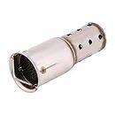 Exhaust Pipe DB,Tubo di scarico,Sostituzione del silenziatore del tubo di scarico dell'eliminatore di rumore con inserto del silenziatore da 51 mm(#2)