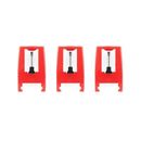 Victrola 3 Pack Turntable Replacement Needles For Victrola Record Players, Ceramic in Red | 0.2 H x 0.7 W x 0.4 D in | Wayfair ITNP-S1