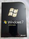 Microsoft Windows 7 Ultimate 32/64 Bit DVD -Full Retail Version -New sealed Box